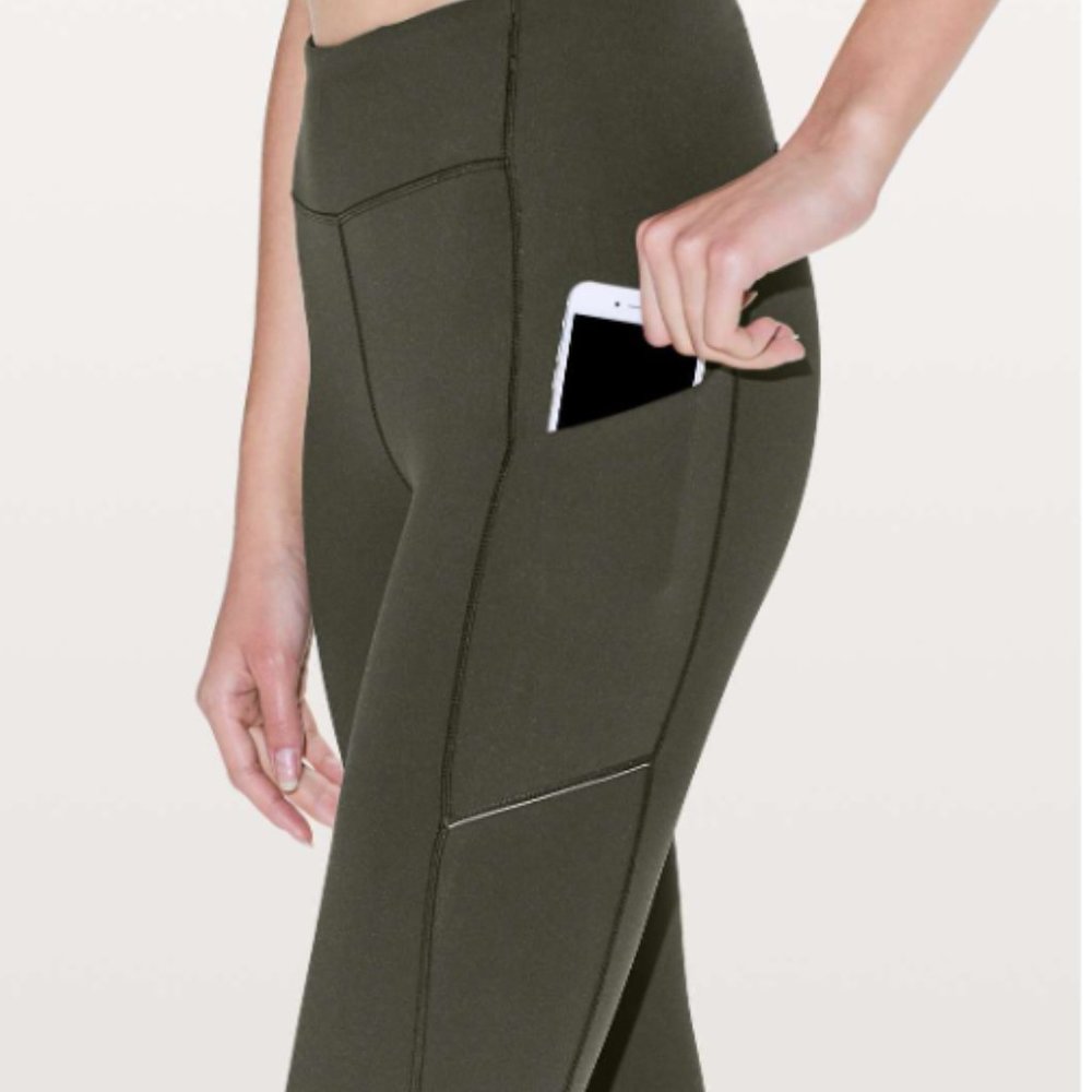 💜 Lululemon Speed Up Tight *Full-On Luxtreme 28" (Dark Olive) 💜